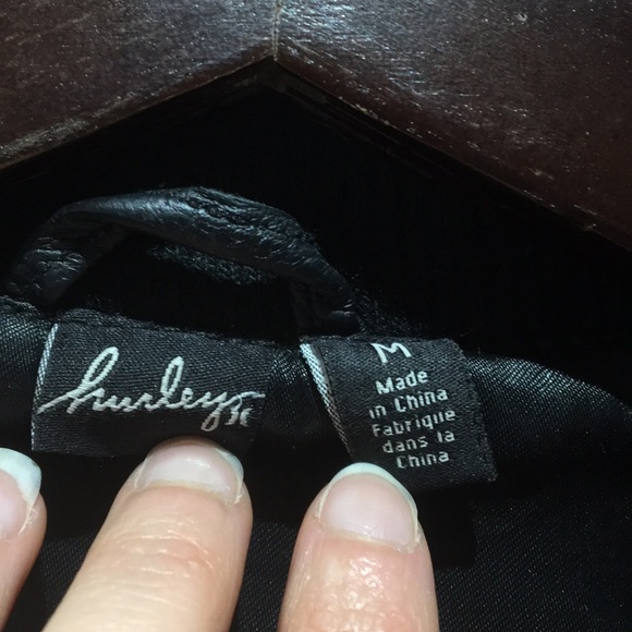 Leather Hurley jacket - Picture 3 of 9